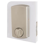 Castle Satin Nickel Electronic Single Cylinder Touchpad Deadbolt