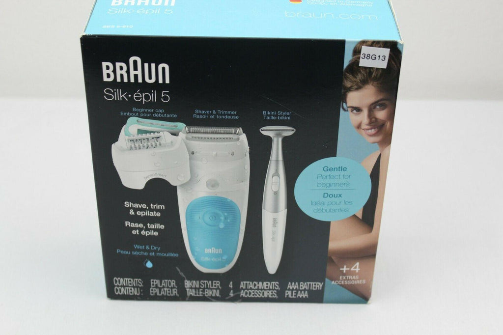 Silk-pil 5 Epilator - White/Blue 5-810 SensoSmart 38G13/92