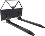 Pallet Forks Attachment for Tractors and Loaders, Skid Steer,  Tach, 46"