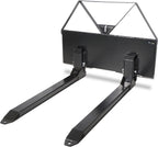 Pallet Forks Attachment for Tractors and Loaders, Skid Steer,  Tach, 46"