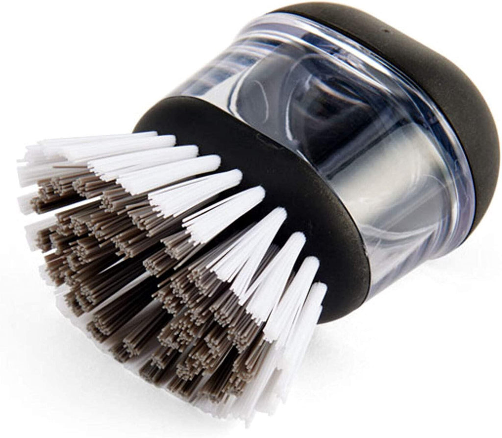 KitchenAid Soap Dispensing Palm Brush, 2.95 x 2.17 x 3.54 inches, Black