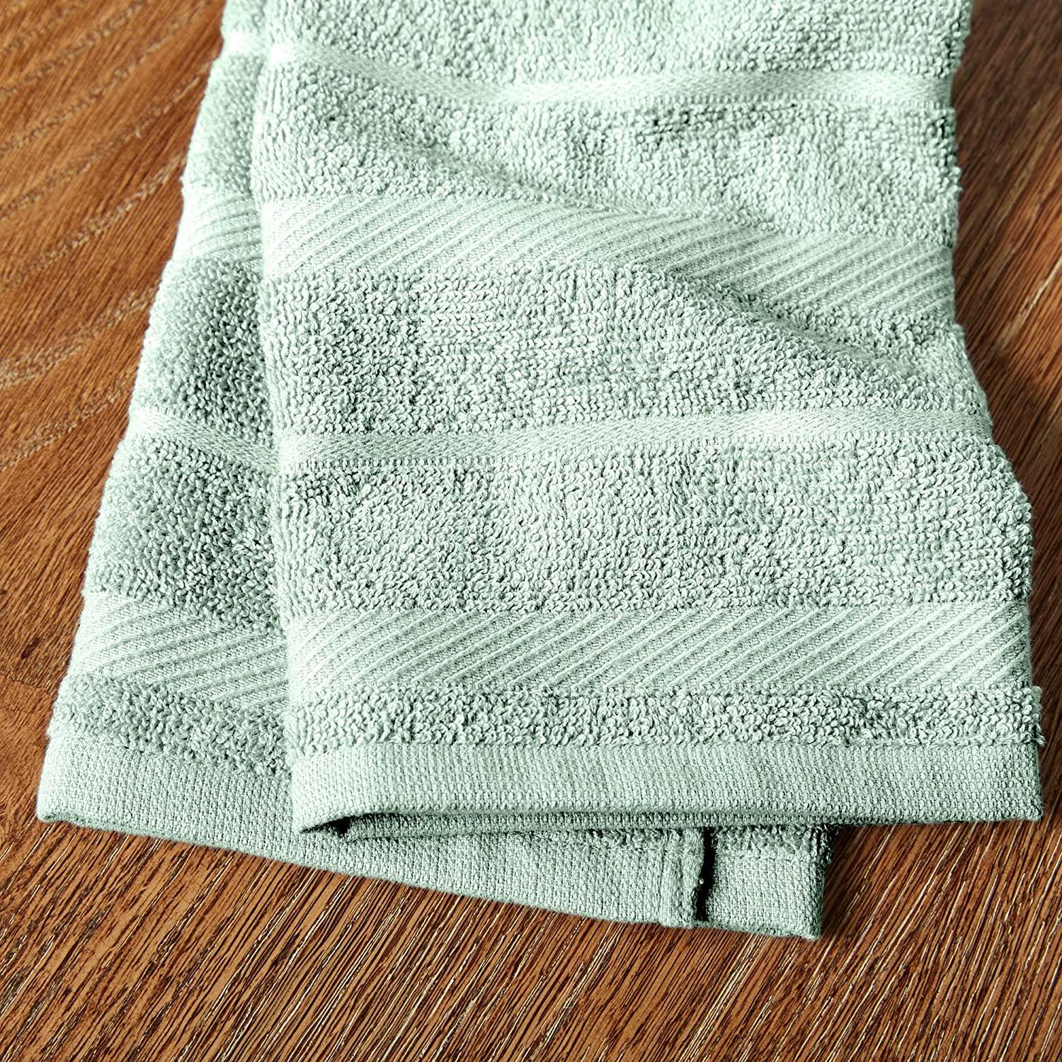KitchenAid Albany Kitchen Towel Set, Set of 4, Pistachio