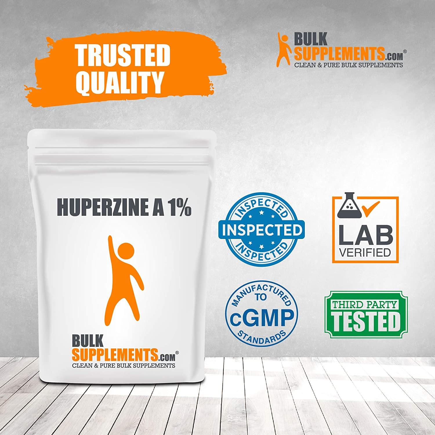 BulkSupplements.com Huperzine A 1% (100 Grams - 3.5 oz)