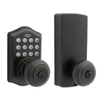 Oil Rubbed Bronze Keypad Electronic Knob Entry Door Lock