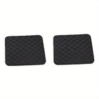 2pcs/4pcs Car Floor Mats Universal Waterproof Front Rear Full Set Auto Rugs Leather Car Carpet Accessories Interior