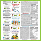 Andrew Lessman Aging Support Bundle – 120 Count Each of Coenzyme Q-10, Circulation & Vein Support and Ultimate Eye Support. Promotes Energy Production, Healthy Circulation and Eye Health.