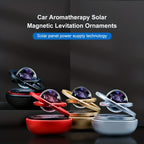 Car Air Freshener Solar Rotating Fragrance Decoration Car Interior Accessories Women Men Original Flavored Perfume Diffuser