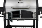 Charcoal Grill BBQ Barbecue Dual Chamber Steel Outdoor CooPatio Backyard