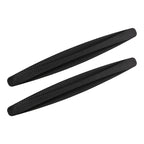 2PCS Universal Anti-Collision Protector, Rubber Car Front And Rear Corner Bumper Guard Lip Anti-Scratch Strips Sticker Car Product Accessories