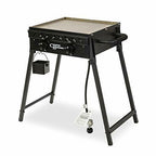 CSGDL0370 Horizon Series, Plains 2-Burner Portable Gas Griddle, Black
