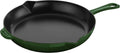 Staub Cast Iron 12-inch Fry Pan - Basil, Made in France