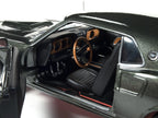 American Muscle AME1152 1969 Ford Mustang Hardtop Diecast Model Car, Black Jade