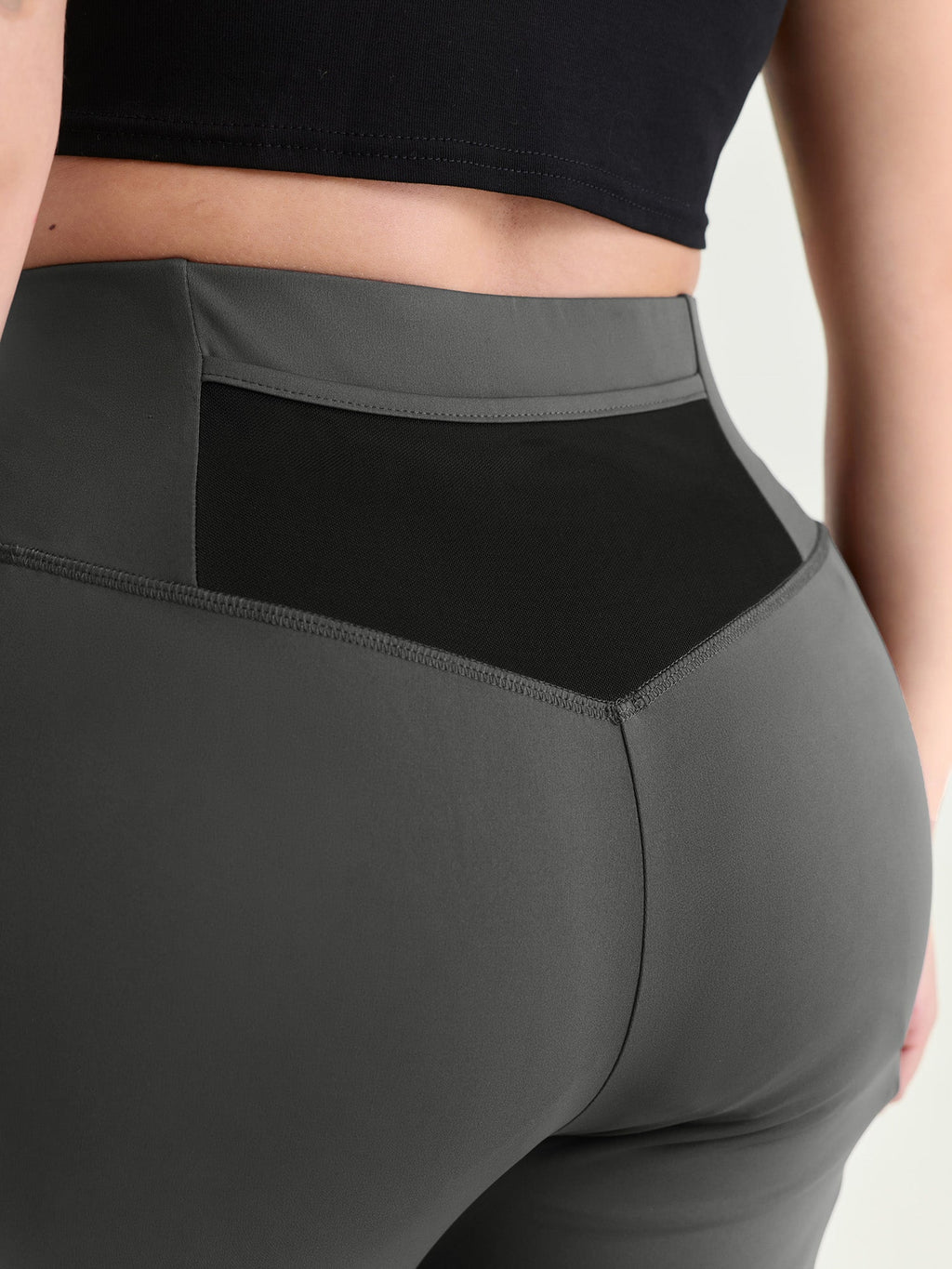 Stretchy Wide Waistband Pocket Leggings