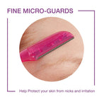 Schick Hydro Silk Touch-Up Exfoliating Dermaplaning Tool, Face &amp; Eyebrow Razor with Precision Cover- 9 Count | Dermaplaning Razor For Women