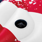 Inflatable 2 Person Float Bundled w/ Oasis Inflatable Giant 5 Person Raft