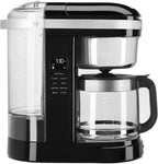 KitchenAid KCM1209OB Coffee Maker, 12 cup, Onix Black, 12 Cup Drip Coffee Maker with Warming Plate
