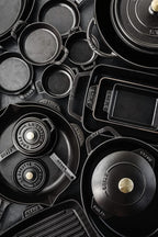 Staub Cast Iron 0.75-qt Petite French Oven - Matte Black, Made in France