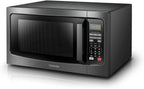 Toshiba EM131A5C-BS Microwave Oven with Smart Sensor, Easy Clean Interior, ECO Mode and Sound On/Off, 1.2 Cu.ft, Black  Steel