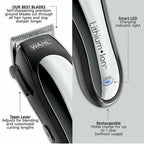 Cortapelos y recortadores para hombres, kit de corte de cabello con 10 peines gu