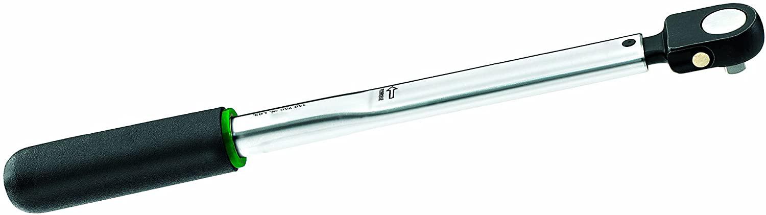 SK Hand Tool SKT0056 Square Drive Preset Ratchet Torque Wrench, 1800-Inch Pound