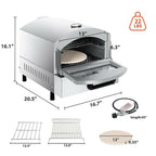 Double Layer Gas Pizza Ovens for Outside Portable Propane Pizza Oven Outdoor Gas