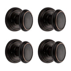 PrestiCarnaby Venetian Bronze Hall/Closet Door Knob (4-Pack)