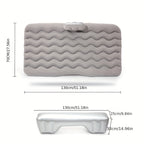 Upgrade Your Car With A Multifunctional Inflatable Bed &amp; Sofa Pillow - Perfect For Camping &amp; Travel!
