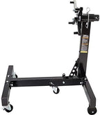 Torin AT26801B Steel Rotating Engine Stand with 360 Degree Rotating Head and Folding Frame: 3/4 Ton (1,500 lb) Capacity, Black