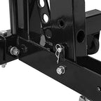 Torin AT26801B Steel Rotating Engine Stand with 360 Degree Rotating Head and Folding Frame: 3/4 Ton (1,500 lb) Capacity, Black