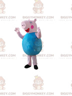 's Little Brother GeorPig BIGGYMONKEYMascot Costume