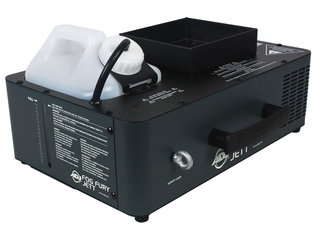 American DJ Fog Fury Jett Vertical Fog Machine+Wireless Remote+Par Light+Cable