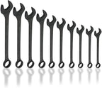 Neiko 02499A 3/4" Drive Jumbo  Impact Socket Set, 27 Piece Shallow Socket Assortment | Standard SAE and Metric Sizes &amp; 03129A Jumbo Combination Wrench Set, 10 Piece