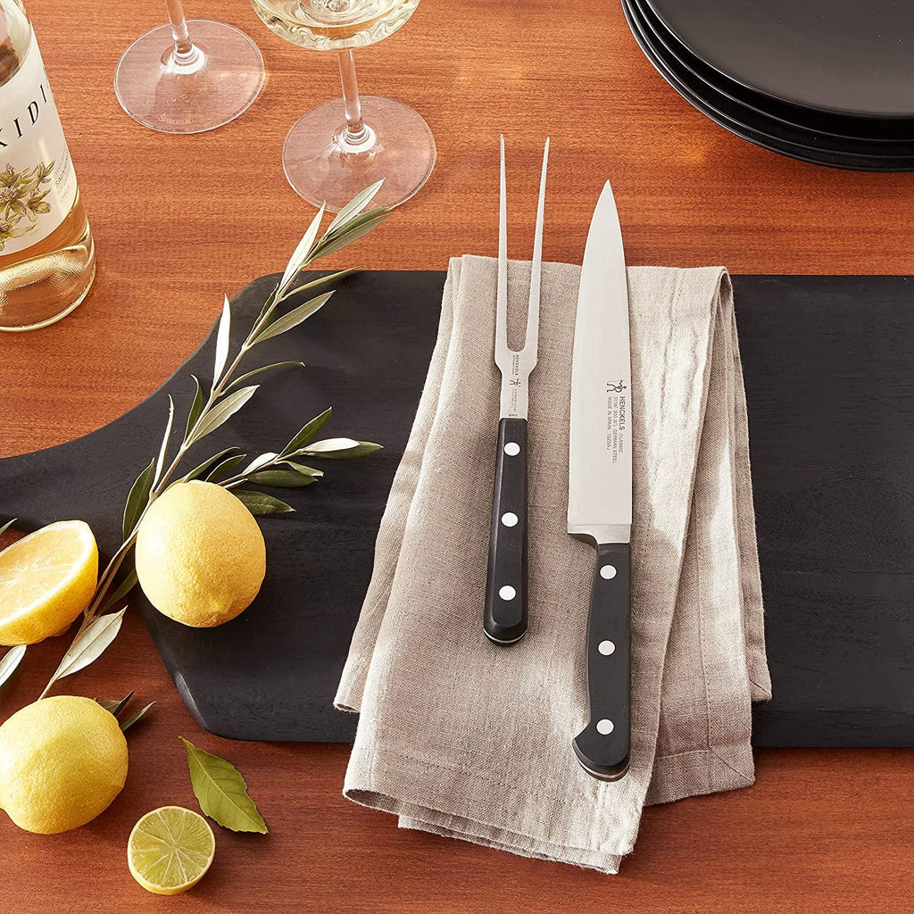 HENCKELS Classic Razor-Sharp 2-pc Carving Set, Razor-Sharp German Engineered Informed by 100+ Years of Mastery