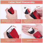 Elehot Trimmer Professional Mens Blade of ium and Ceramic Rechargeable