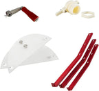 BeeCastle Honey Extractor Separator Kit 4 Frame  Steel Honeycomb Spinner Extractor, Manual Crank Beekeeping Extraction Equipment