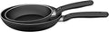 HENCKELS Tuscany Nonstick Fry Pan Set, 2-pc (8-inch & 10-inch), Black