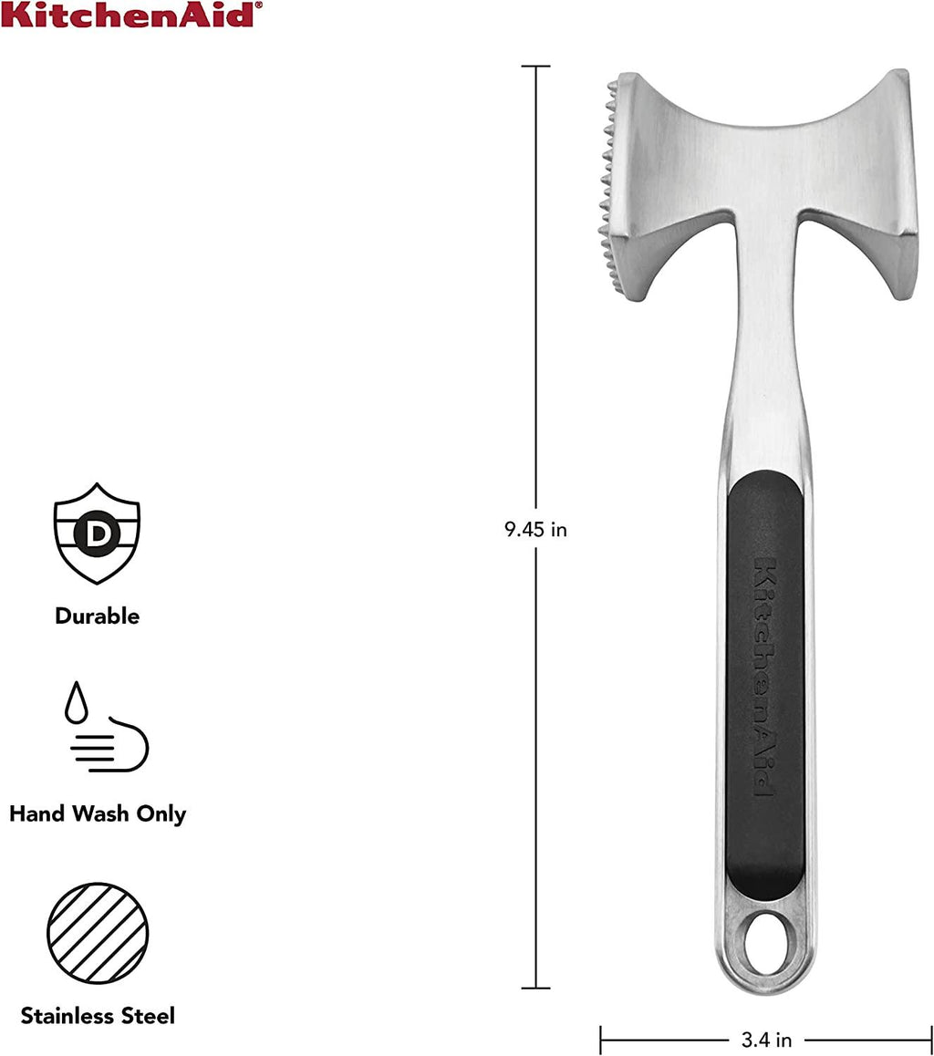 KitchenAid Gourmet Meat Tenderizer, One Size, Black