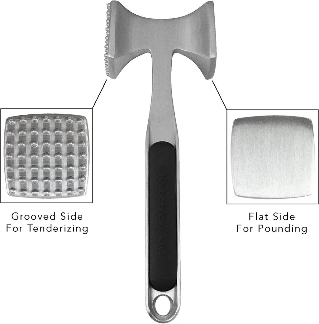 KitchenAid Gourmet Meat Tenderizer, One Size, Black