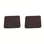 2pcs/4pcs Car Floor Mats Universal Waterproof Front Rear Full Set Auto Rugs Leather Car Carpet Accessories Interior