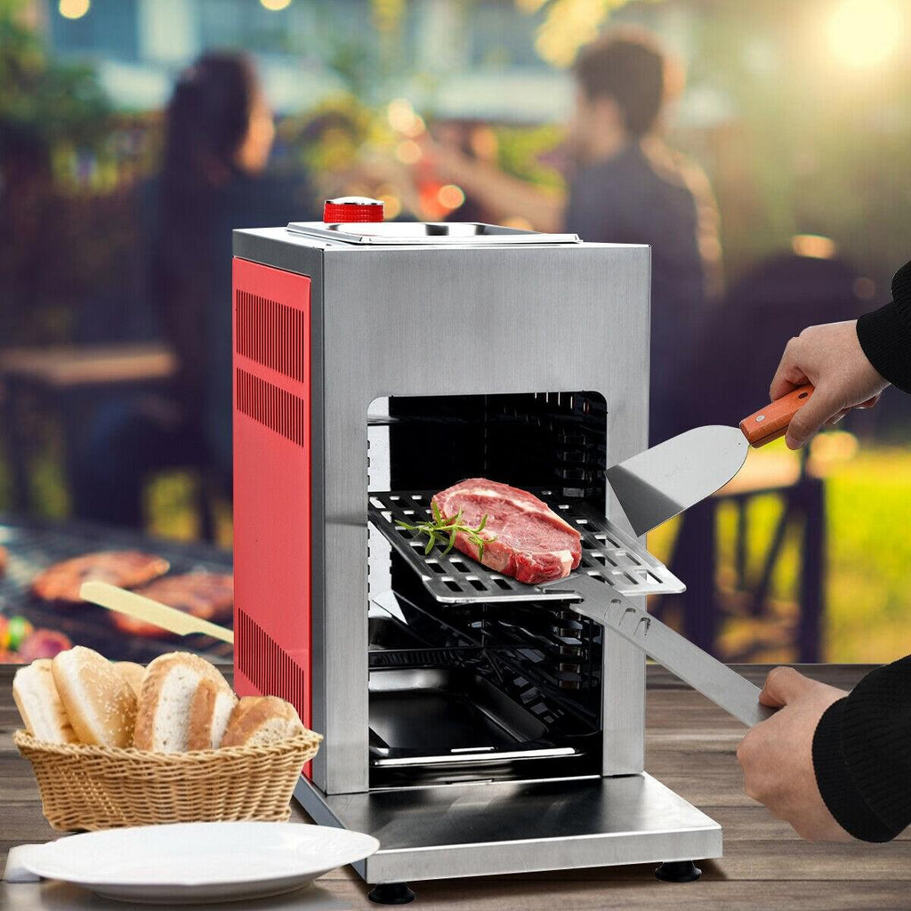 Propane Infrared Steak Grill Bbq  Steel Single Burner