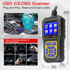 Car Code Reader, OBD2 Scanner Check Engine Light Fault Code Reader Scanner CAN Diagnostic Scan Tool For All OBDII Protocol Cars Since1996