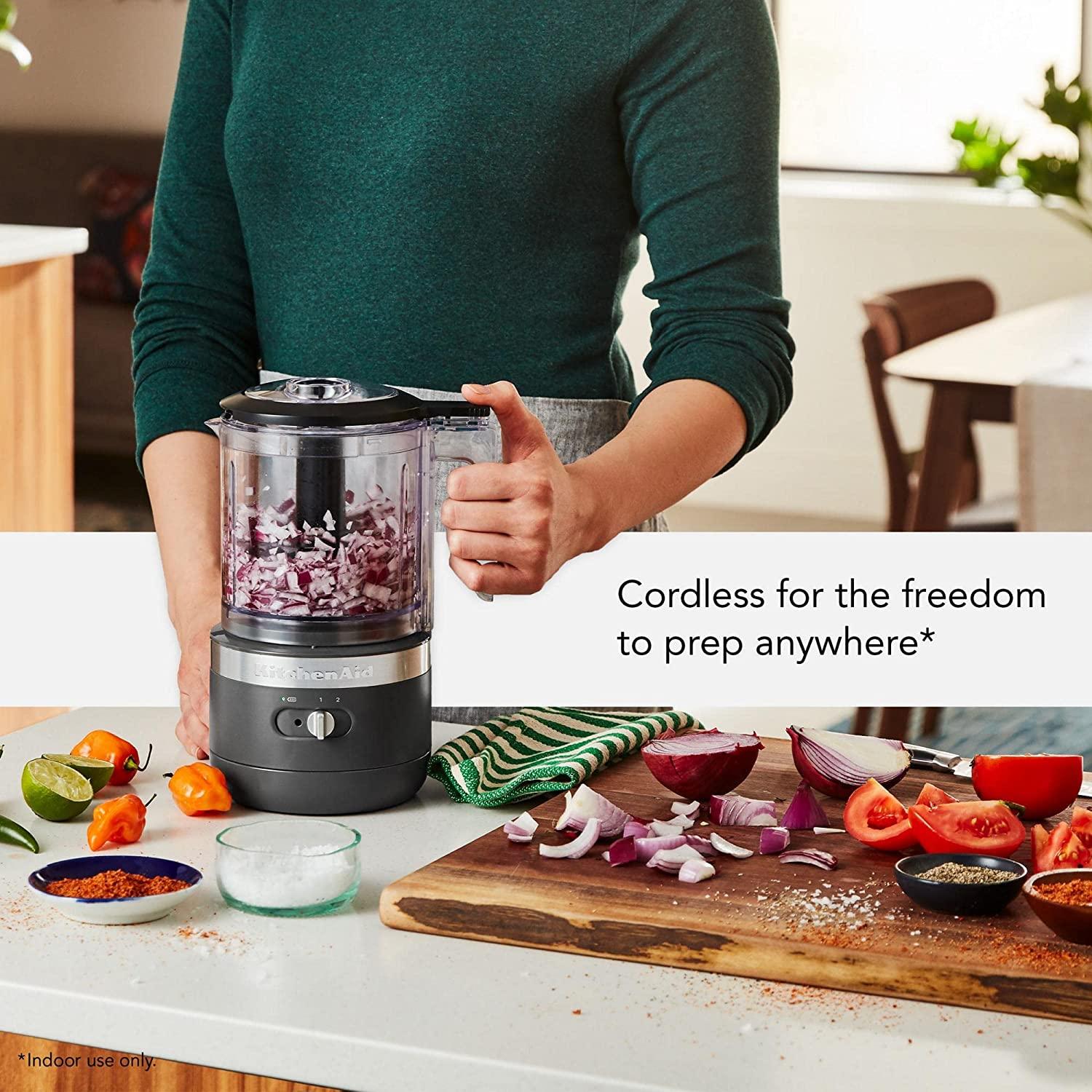 KitchenAid Cordless 5 Cup Food Chopper - KFCB519