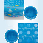 WOAIM Kids Pool Toys Inflatable Kids Pools for Gardens Paddling Pools Swimming Pool Outdoor Paddling Pool 146x38CM