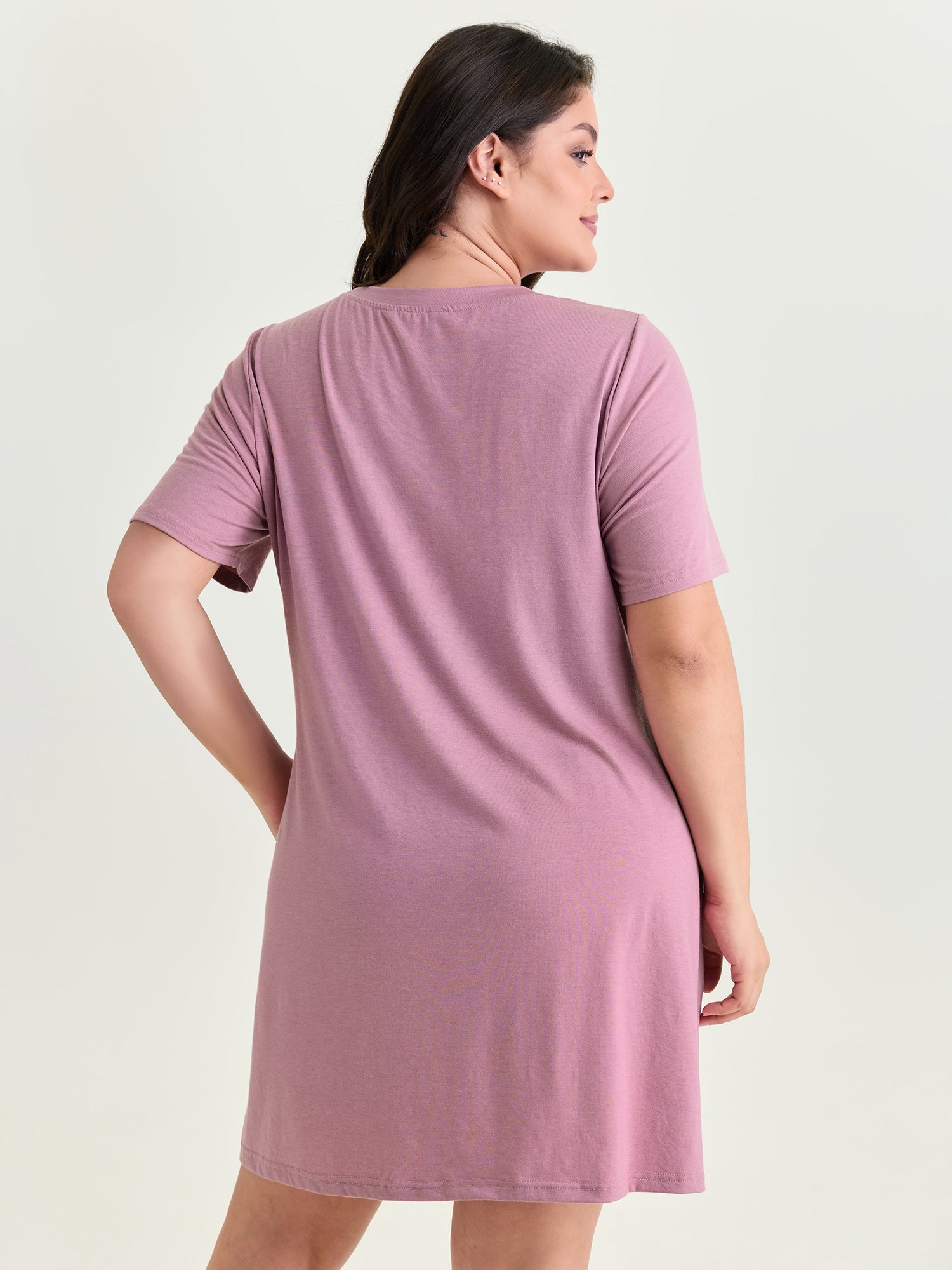 Supersoft Floral Print Lounge Dress