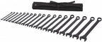 Westward 54DG10 - Combination Wrench Set 19 Pieces 12 Pts