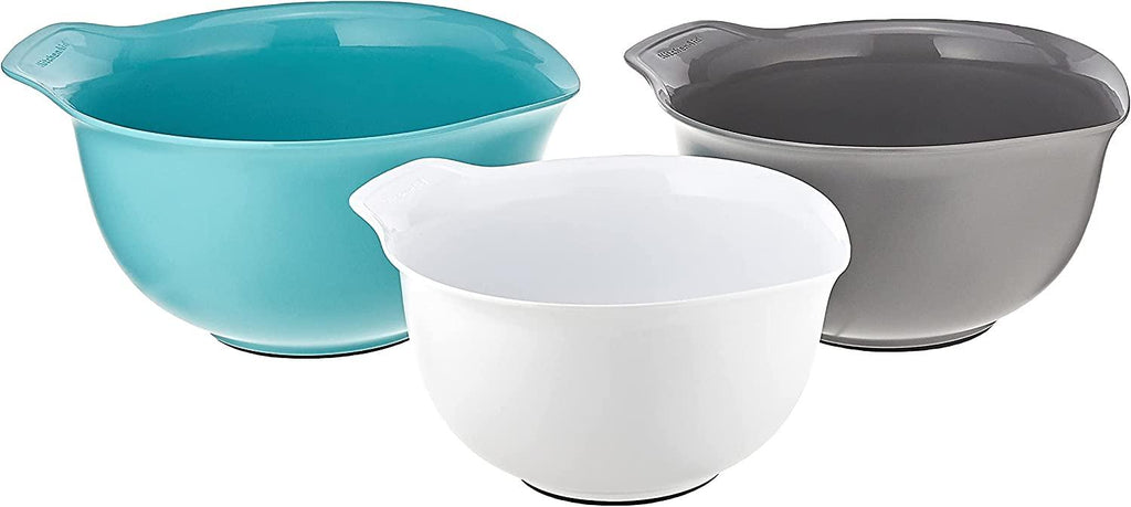 KitchenAid Universal Mixing Bowls, Set Of 3, Aqua sky