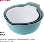 KitchenAid Universal Mixing Bowls, Set Of 3, Aqua sky