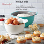 KitchenAid Universal Mixing Bowls, Set Of 3, Aqua sky