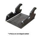 Direct Replacement for Kubota  Attach Bucket Ears Attachment Plate U55 KX057 KX191by Pocono Metal Craft