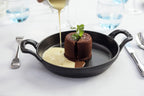 Staub Cast Iron 4.5-inch Mini Round Gratin Baking Dish - Matte Black, Made in France